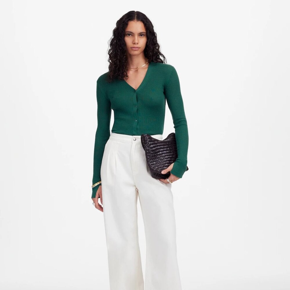 The Harlow Wide-Leg Jean: Airy Denim Edition - Vintage Canvas